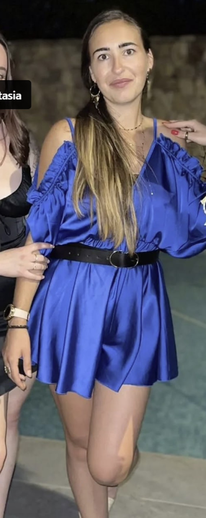 CombiShort Bleu Satin