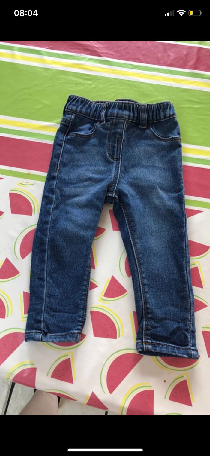 Jean slim 12 mois
