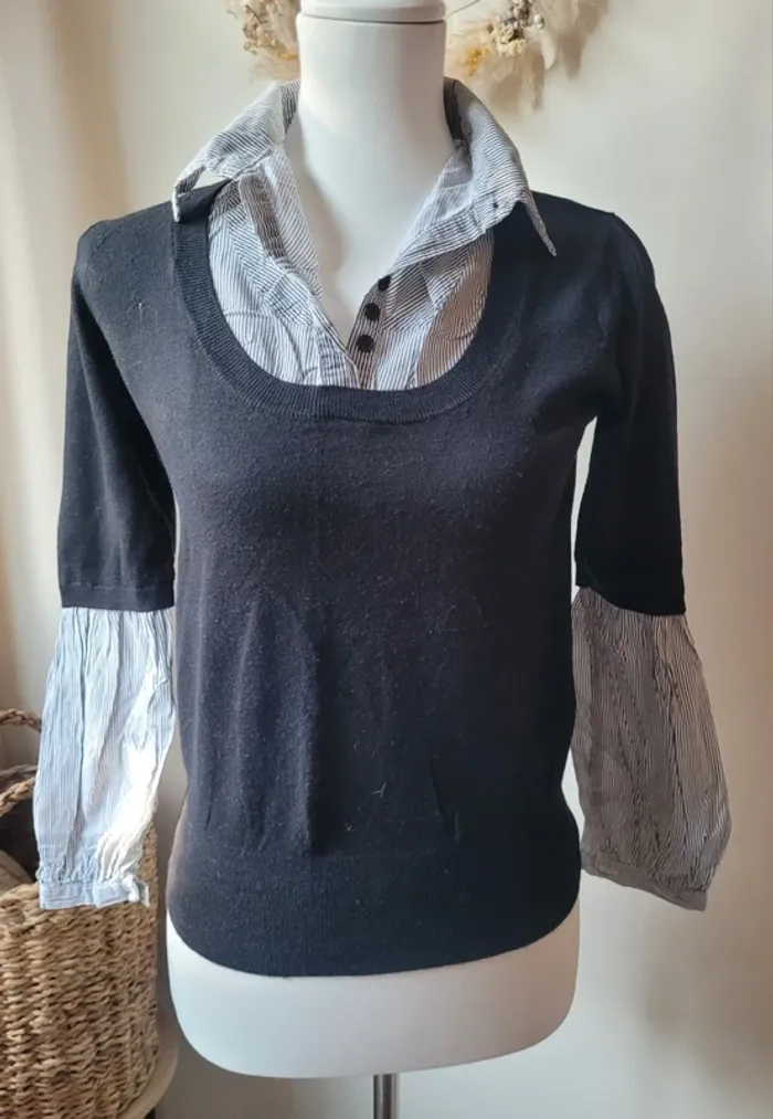 Pull chemise Cherry Taille S