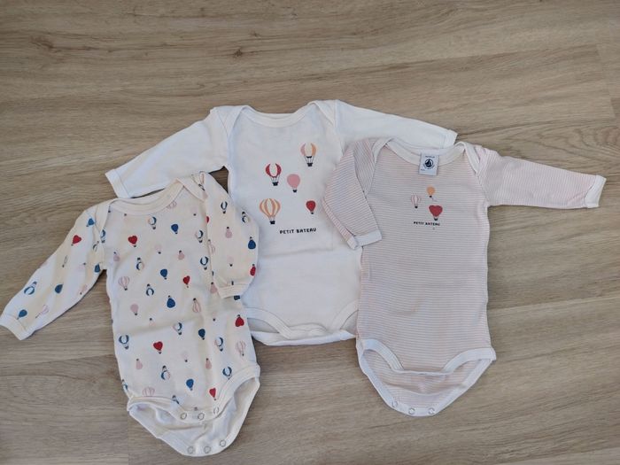 Body manches longues petit bateau