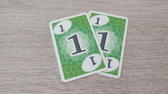 Lot x2 Carte numéro 1 n°1 pièce détachée Skyjo jeu de société #E15