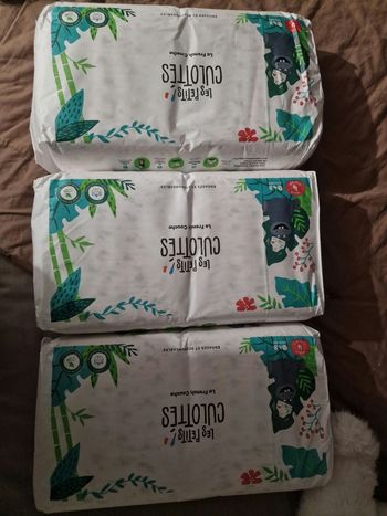 3 paquets de Couches les petits culotté taille 4