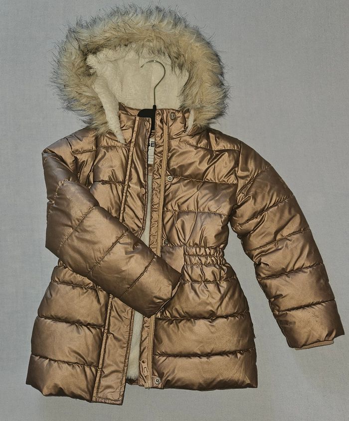 Veste hiver doublée polaire avec capuche
