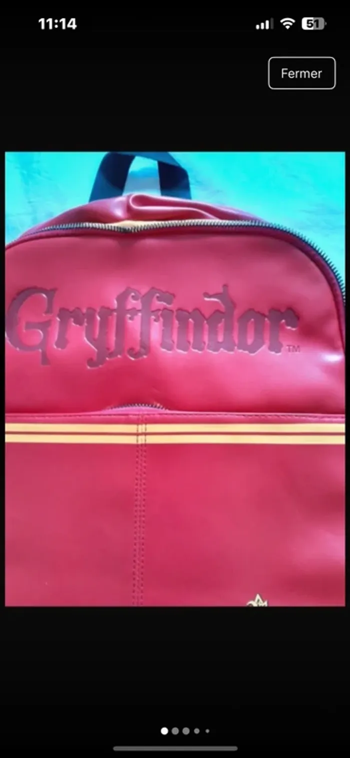 Cartable Harry potter neuf - photo numéro 2