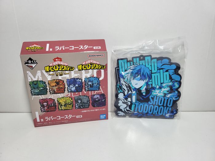 My Hero Academia -VS- Rubber coaster Ichiban Kuji I Porte clé Key ring Shoto