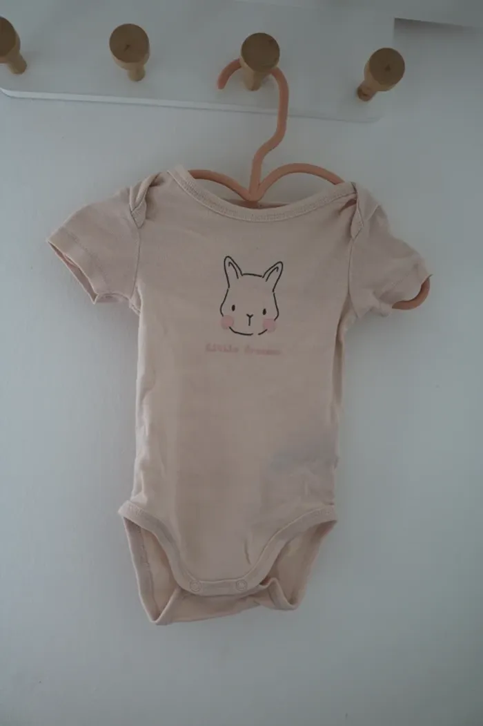 Lot bodies été fille Tex 3 mois - photo numéro 3