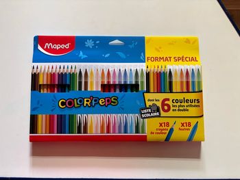 Pochette de feutres et crayons de couleur Maped neuf 