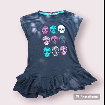 Tee-shirt tunique froufrou 🌸