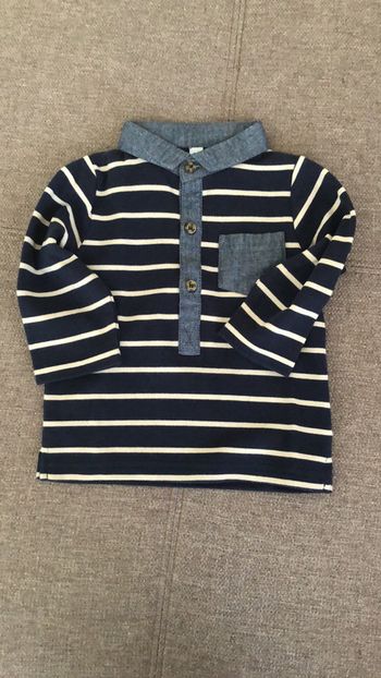 Polo manches longues