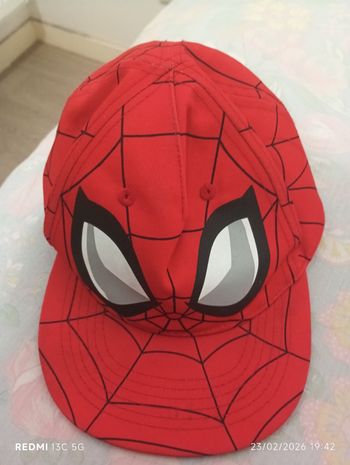 Casquette spiderman