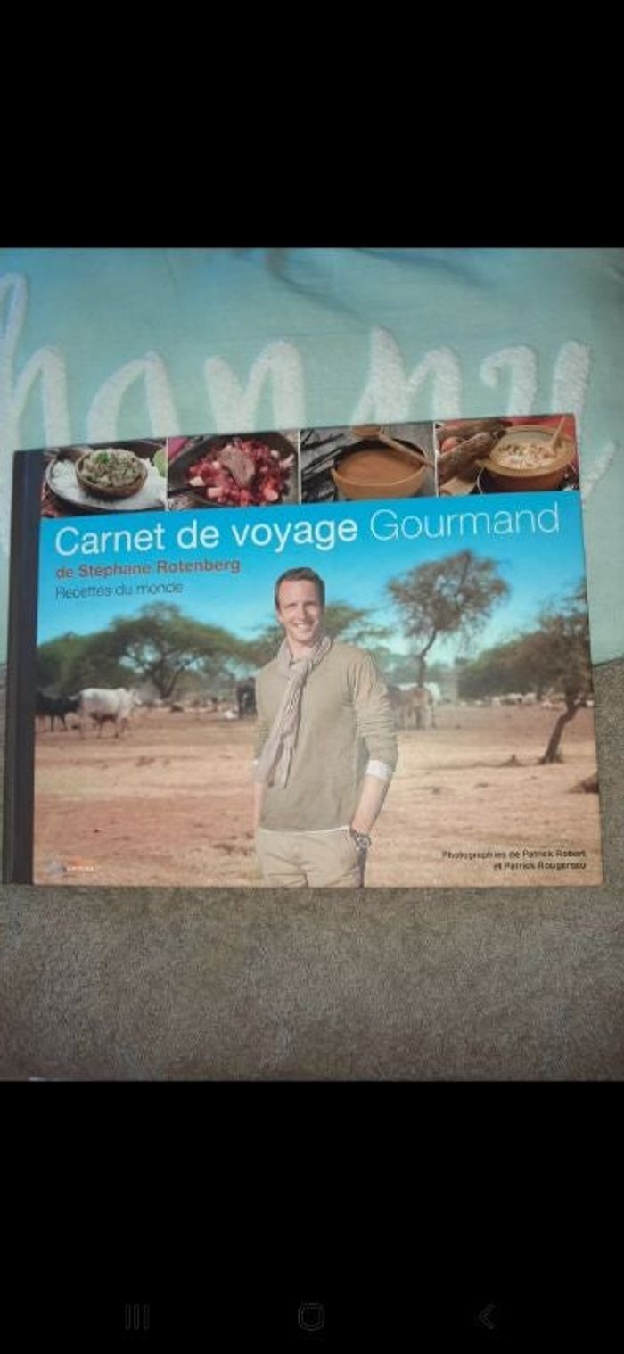 Carnet de voyage gourmand Stéphane Rotenberg