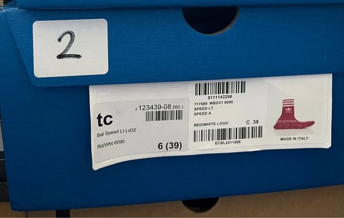 Balenciaga X Adidas Speed Traîner Red 39 - photo numéro 5