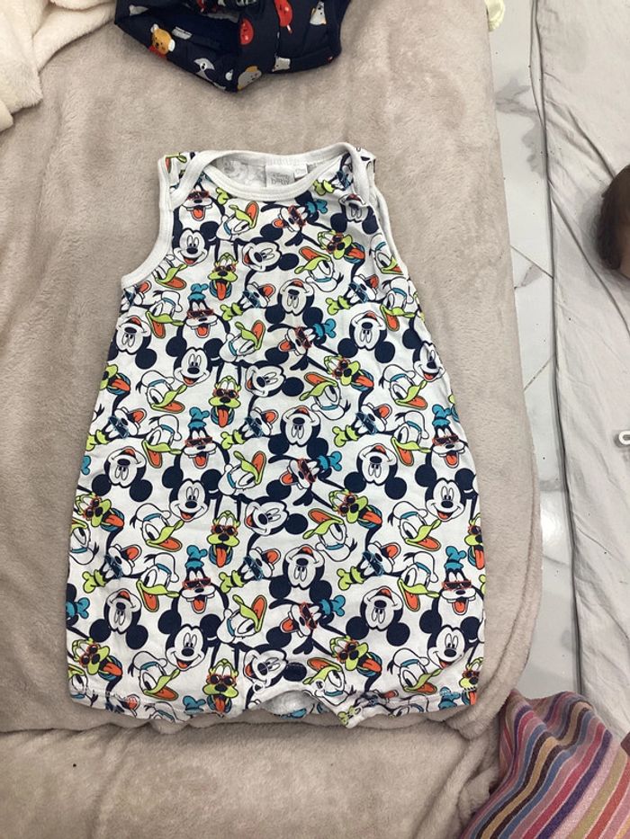 Body débardeur short #hamdiotaille12mois