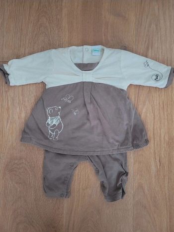 Tenue fille Disney 1 mois