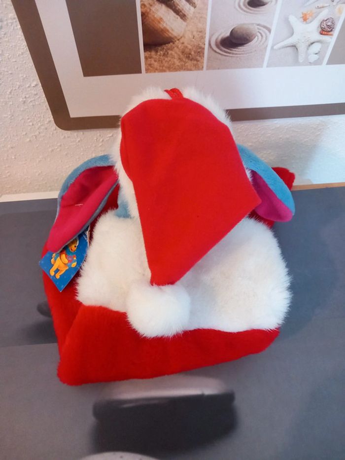 Peluche bourriquet chaussette de Noël - photo numéro 6