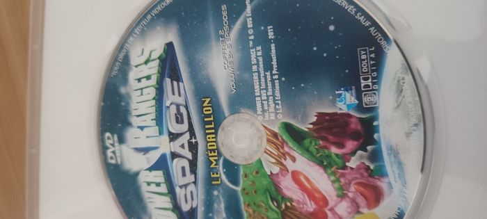 Lot DVD powers rangers space - photo numéro 9