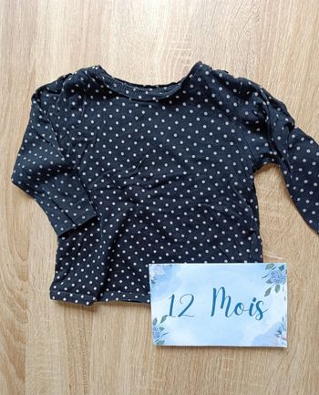 Haut manche longue Verbaudet 12mois