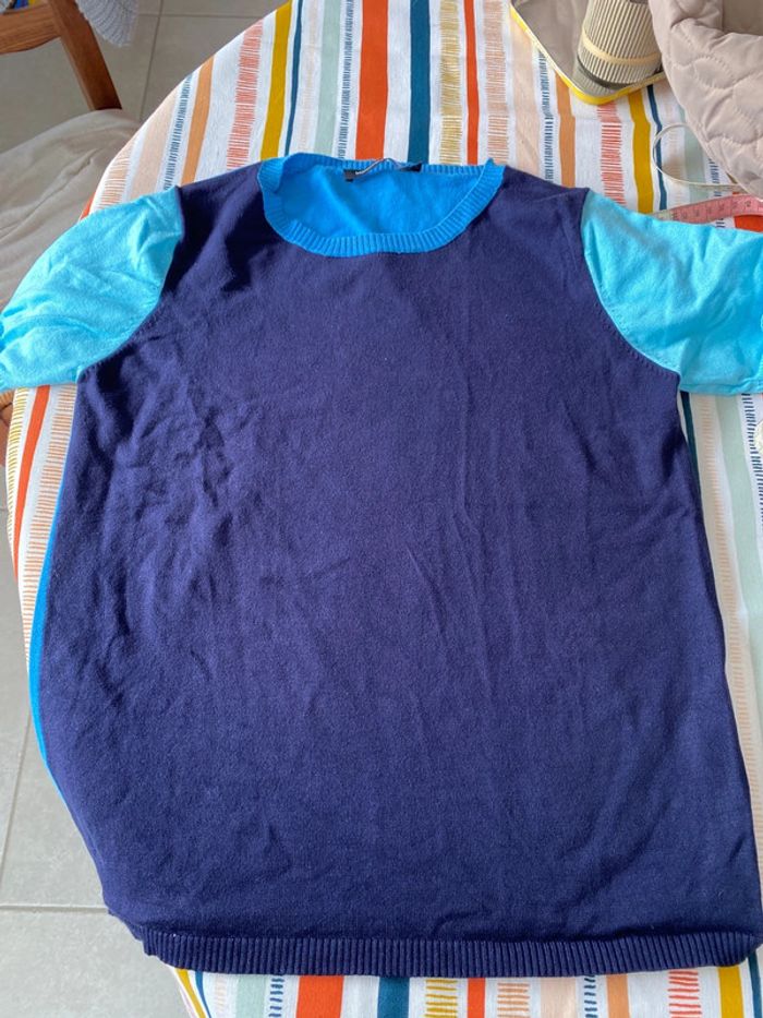 Pull manches courtes Monoprix femme. Taille 2