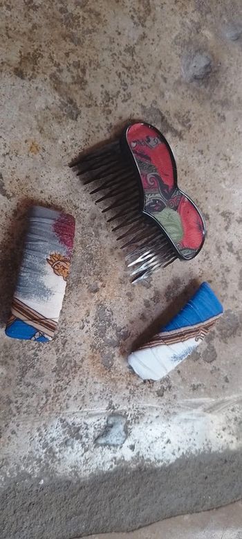 Barrettes à cheveux Vintage