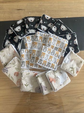 Lingettes lavables
