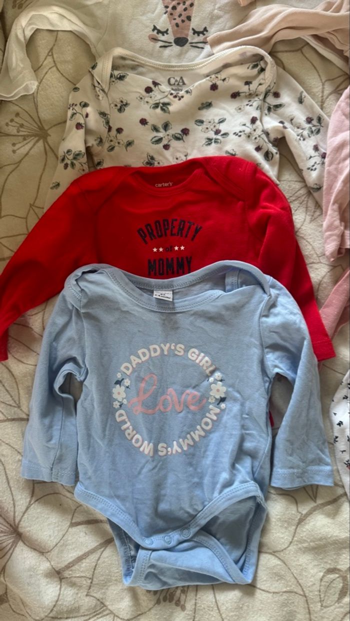 Body fille 3 mois (bodies) lot - photo numéro 2