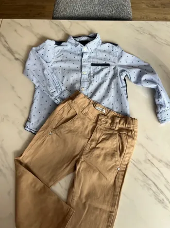 Chemise et pantalon IKKS 3 ans