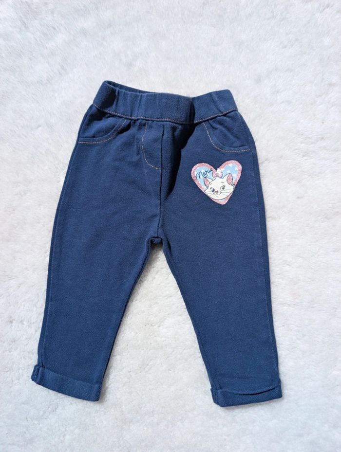 Pantalon marie le chat 9 mois fille