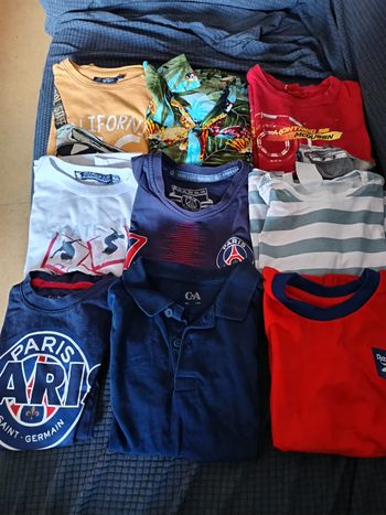 Lot de 9 t-shirt