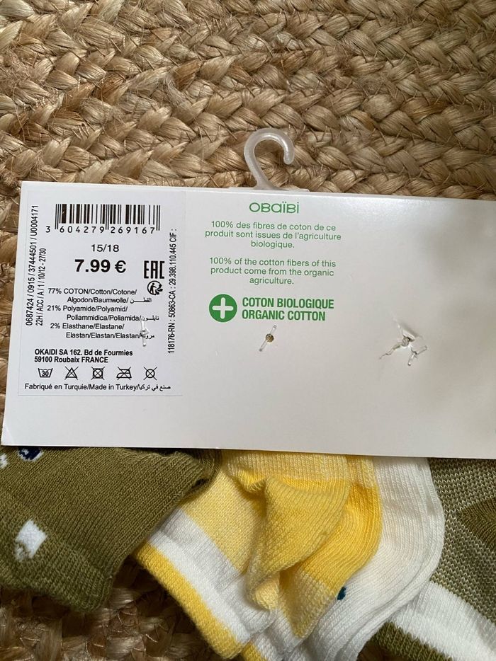 Lot paires de chaussettes taille  15/18 - photo numéro 3