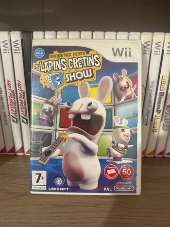 Les lapins crétins show jeu Wii