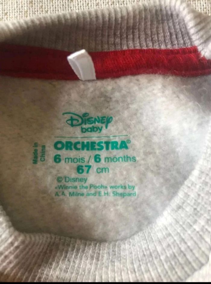 Pull mixte Disney tigrou taille 6 mois - photo numéro 2
