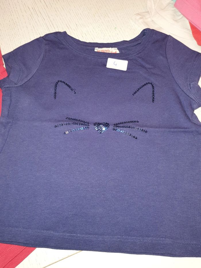 Tee shirt manche courte 2 ans dpam - photo numéro 3