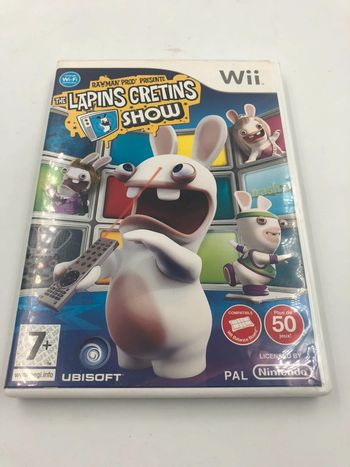 Jeu vidéo the lapins cretins Show sur console Nintendo Wii