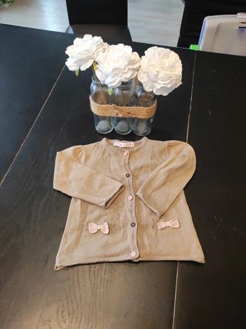 Gilet fil paillettes