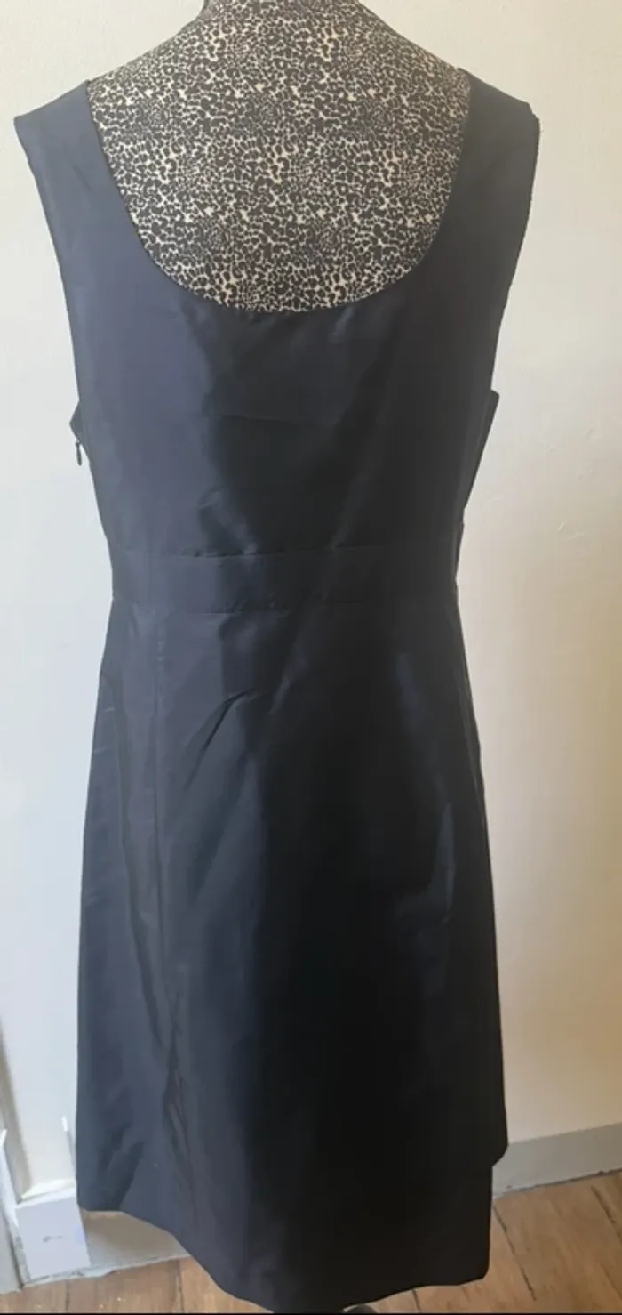 Robe chic Caroll vintage – Soie & raffinement - Taille 38 - photo numéro 3