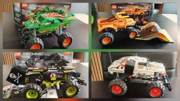 Légo technic monster jam monster truck