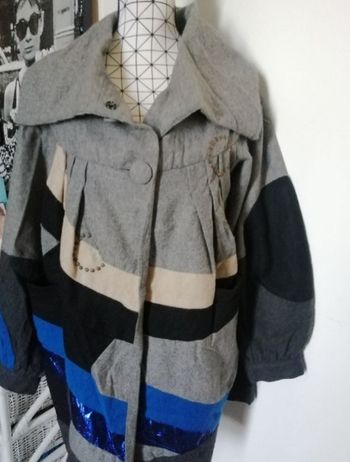 Manteau oversize 36/38. René Derhy