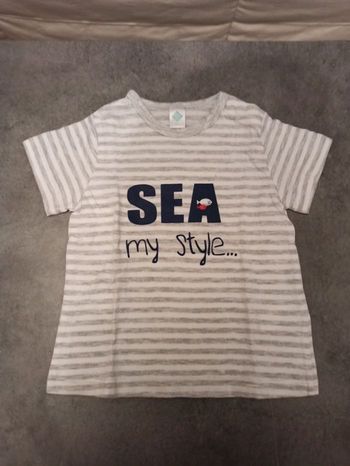 T-shirt garçon 6 mois 🌴