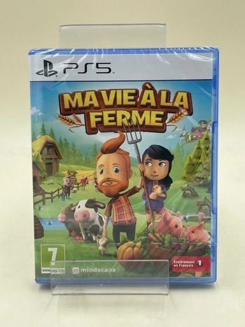 Jeu vidéo ma vie à la ferme sur console PlayStation 5 neuf