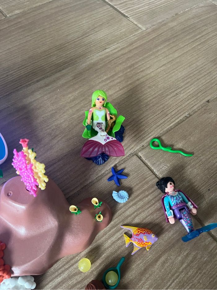 Playmobil 70095 sirène avec son rocher lumineux - photo numéro 3