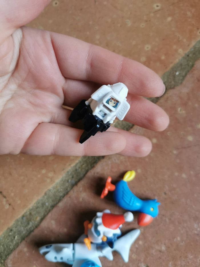 Figurine en plastique thème marin lot de 4 - photo numéro 3