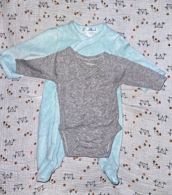 Ensemble Pyjama et Body 0 Mois Kitchoun