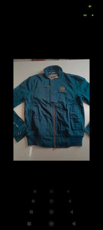 Veste blouson Harrington gilet zippé homme Adidas x Porsche design rétro vintage ancien taille XS