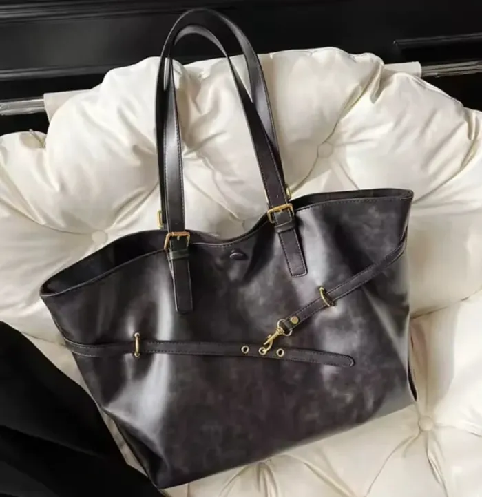 Sac à main pour femme, large, neuf, noir, fourre tout - photo numéro 3