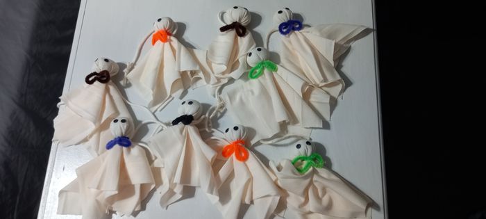 Guirlande halloween fantômes - photo numéro 5