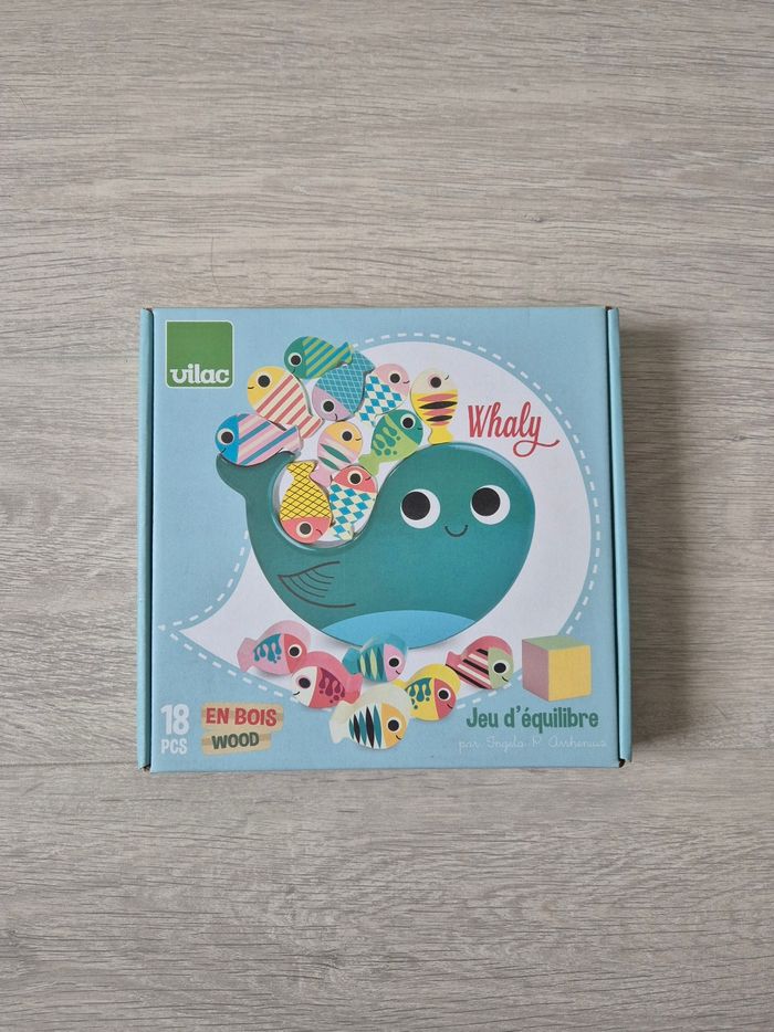 Jeu d'équilibre Whaly Bleu - Vilac