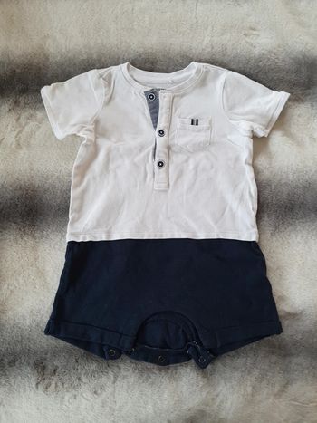 Combi short été  Orchestra 18 mois garçon