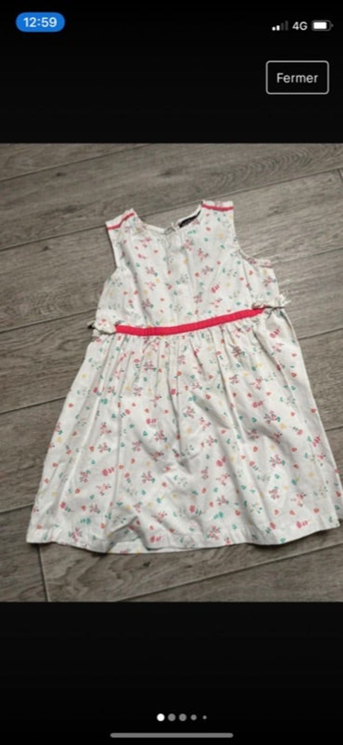 Robe in extenso 18 mois fleurs