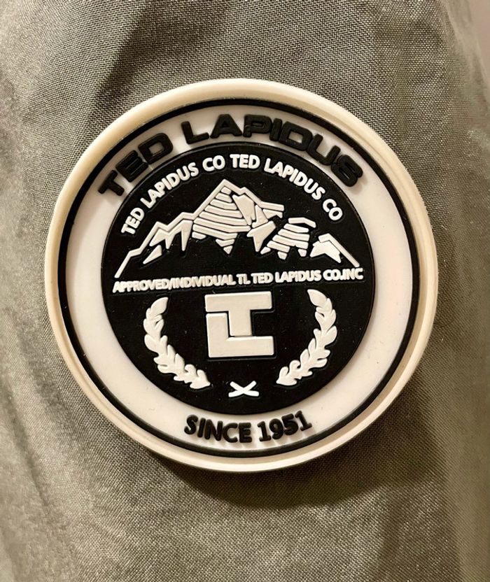 Parka homme Ted Lapidus grise taille XXL - photo numéro 3