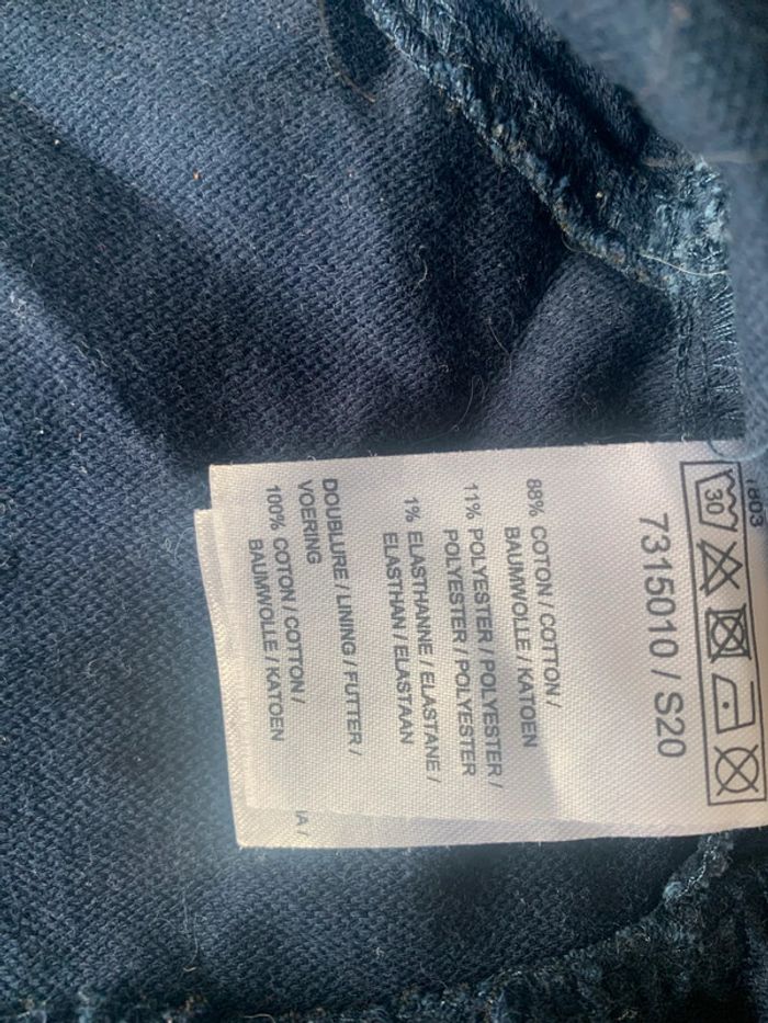 Veste bleu marine 12 mois - photo numéro 3